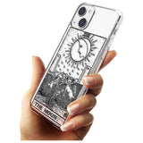 Personalised The Moon Tarot Card - Transparent Custom Phone Case iPhone 15 Pro Max / Black Impact Case,iPhone 15 Plus / Black Impact Case,iPhone 15 Pro / Black Impact Case,iPhone 15 / Black Impact Case,iPhone 15 Pro Max / Impact Case,iPhone 15 Plus / Impact Case,iPhone 15 Pro / Impact Case,iPhone 15 / Impact Case,iPhone 15 Pro Max / Magsafe Black Impact Case,iPhone 15 Plus / Magsafe Black Impact Case,iPhone 15 Pro / Magsafe Black Impact Case,iPhone 15 / Magsafe Black Impact Case,iPhone 14 Pro Max / Black Im