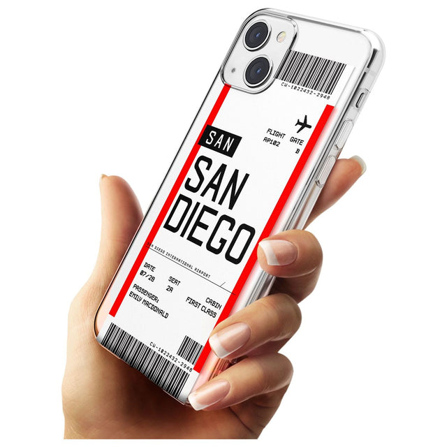 Personalised San Diego Boarding Pass Custom Phone Case iPhone 15 Pro Max / Black Impact Case,iPhone 15 Plus / Black Impact Case,iPhone 15 Pro / Black Impact Case,iPhone 15 / Black Impact Case,iPhone 15 Pro Max / Impact Case,iPhone 15 Plus / Impact Case,iPhone 15 Pro / Impact Case,iPhone 15 / Impact Case,iPhone 15 Pro Max / Magsafe Black Impact Case,iPhone 15 Plus / Magsafe Black Impact Case,iPhone 15 Pro / Magsafe Black Impact Case,iPhone 15 / Magsafe Black Impact Case,iPhone 14 Pro Max / Black Impact Case,