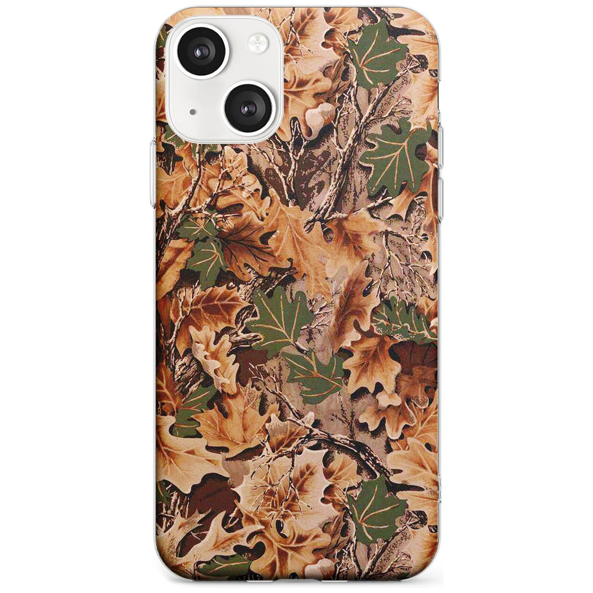 Leaves Camo Slim Phone Case for iPhone 13 & 13 Mini