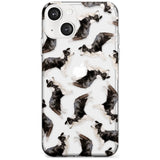 Border Collie Watercolour Dog Pattern Phone Case iPhone 13 / Clear Case,iPhone 13 Mini / Clear Case,iPhone 14 / Clear Case,iPhone 14 Plus / Clear Case Blanc Space