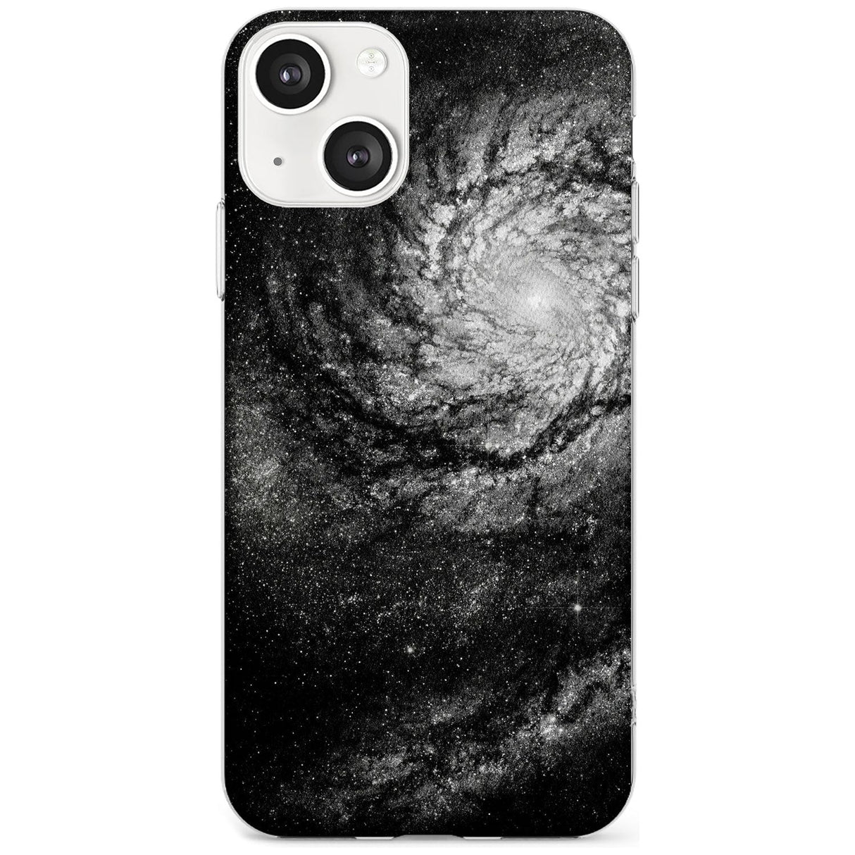 Night Sky Galaxies: Milky Way Galaxy Phone Case iPhone 13 Mini / Clear Case,iPhone 13 / Clear Case,iPhone 14 Plus / Clear Case,iPhone 14 / Clear Case Blanc Space