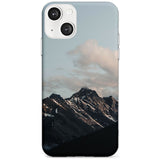 Mountain Range Phone Case iPhone 13 / Clear Case,iPhone 13 Mini / Clear Case,iPhone 14 / Clear Case,iPhone 14 Plus / Clear Case Blanc Space