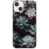 Mixed Succulents - Real Botanical Photographs Phone Case iPhone 13 / Clear Case,iPhone 13 Mini / Clear Case,iPhone 14 / Clear Case,iPhone 14 Plus / Clear Case Blanc Space