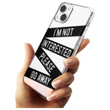 Black Stripes I'm Not Interested Phone Case iPhone 15 Pro Max / Black Impact Case,iPhone 15 Plus / Black Impact Case,iPhone 15 Pro / Black Impact Case,iPhone 15 / Black Impact Case,iPhone 15 Pro Max / Impact Case,iPhone 15 Plus / Impact Case,iPhone 15 Pro / Impact Case,iPhone 15 / Impact Case,iPhone 15 Pro Max / Magsafe Black Impact Case,iPhone 15 Plus / Magsafe Black Impact Case,iPhone 15 Pro / Magsafe Black Impact Case,iPhone 15 / Magsafe Black Impact Case,iPhone 14 Pro Max / Black Impact Case,iPhone 14 P