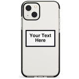 Personalised Create your own Warning Label Phone Case for iPhone 13 Mini