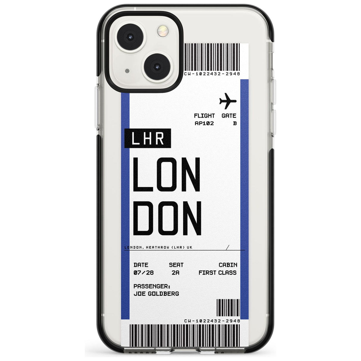 Personalised Create your own Warning Label Phone Case for iPhone 13 Mini