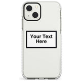 Personalised Create your own Warning Label Phone Case for iPhone 13 Mini