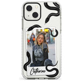 Personalised Snake Instant PhotoPhone Case for iPhone 13 Mini