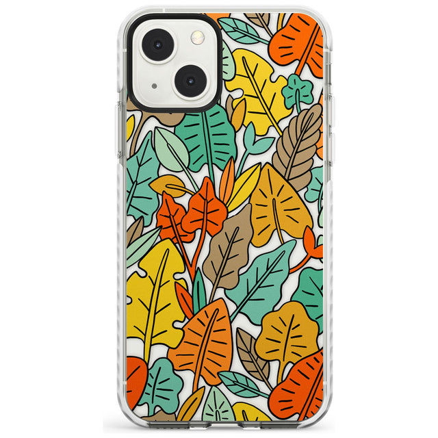 Abstract LeavesPhone Case for iPhone 13 Mini