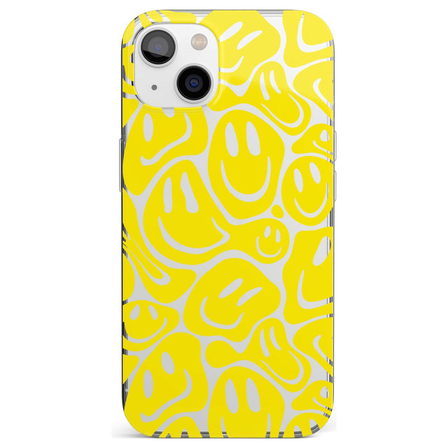 Blue Acid FacesPhone Case for iPhone 13 Mini