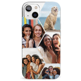 Personalised Heart Photo GridPhone Case for iPhone 13 Mini