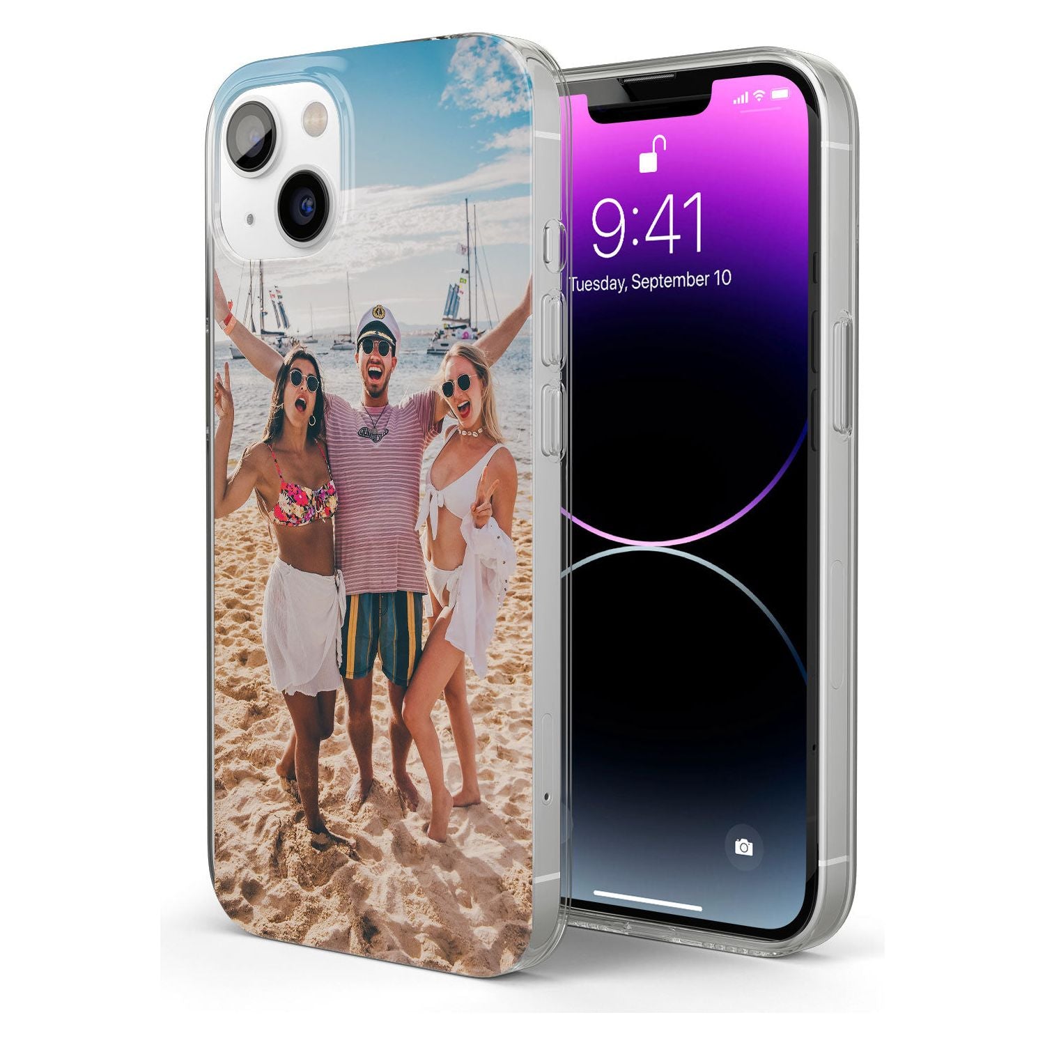 Personalised Vinyl Record Phone Case for iPhone 13 Mini