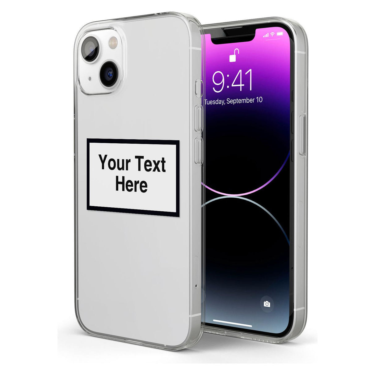 Personalised Create your own Warning Label Phone Case for iPhone 13 Mini