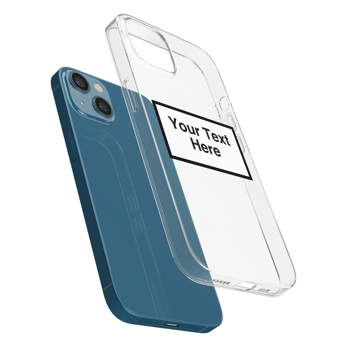 Personalised Create your own Warning Label Phone Case for iPhone 13 Mini