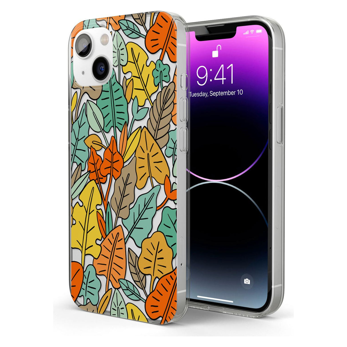 Abstract LeavesPhone Case for iPhone 13 Mini