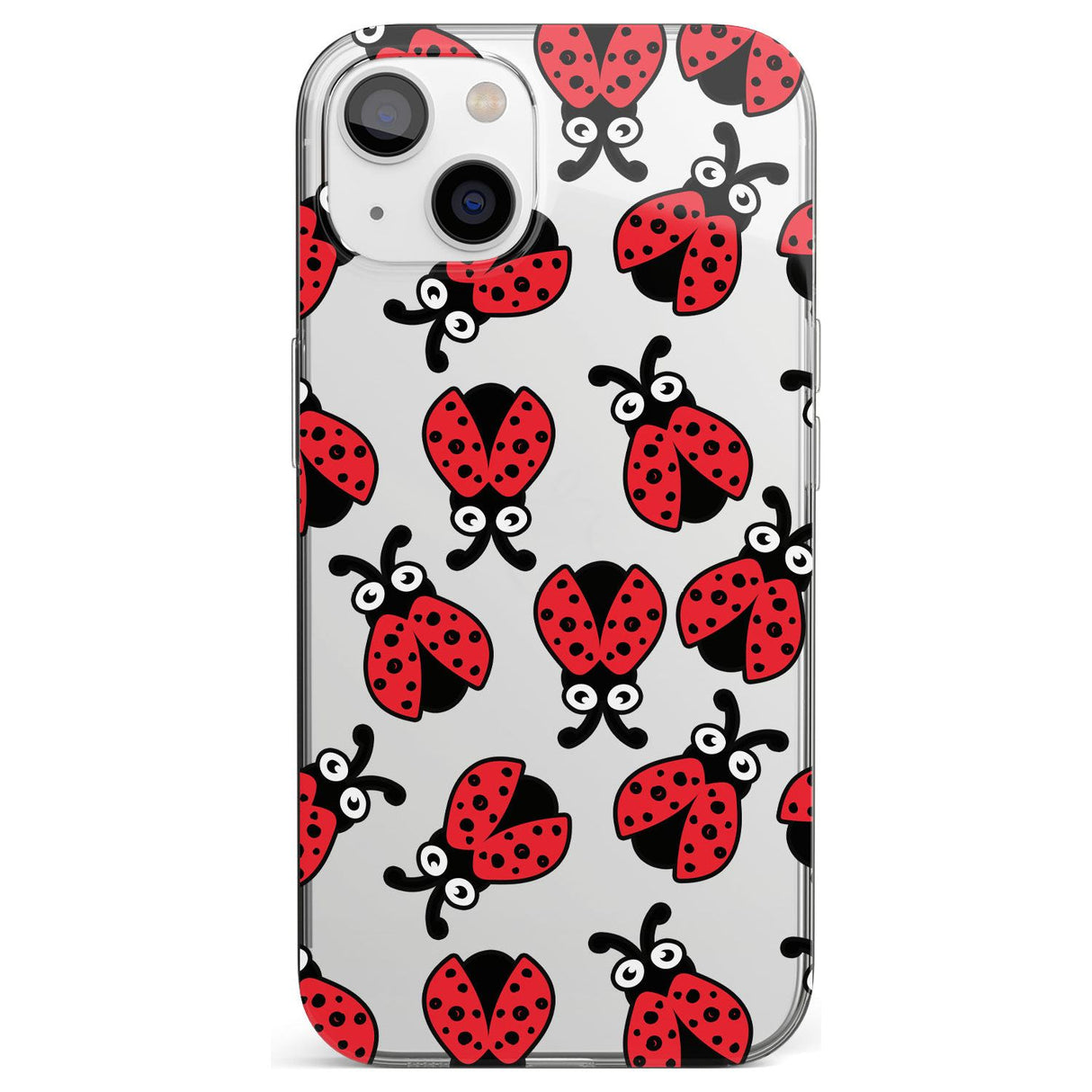 Ladybug PatternPhone Case for iPhone 13 Mini