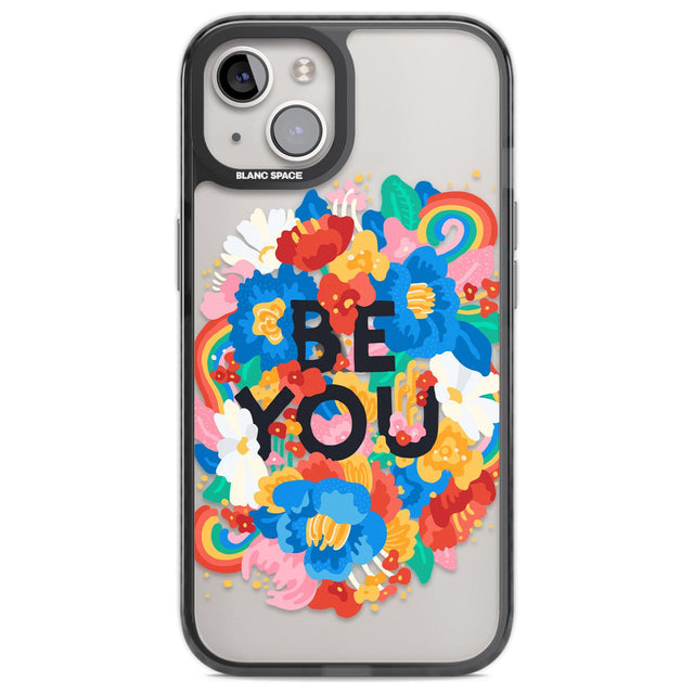 Be You Phone Case iPhone 13 / Black Impact Case,iPhone 12 Pro / Black Impact Case,iPhone 12 / Black Impact Case,iPhone 14 / Black Impact Case,iPhone 15 Plus / Black Impact Case,iPhone 15 / Black Impact Case Blanc Space