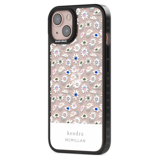 Personalised Grey & White Daisies Floral Design Custom Phone Case iPhone 15 Pro Max / Black Impact Case,iPhone 15 Plus / Black Impact Case,iPhone 15 Pro / Black Impact Case,iPhone 15 / Black Impact Case,iPhone 15 Pro Max / Impact Case,iPhone 15 Plus / Impact Case,iPhone 15 Pro / Impact Case,iPhone 15 / Impact Case,iPhone 15 Pro Max / Magsafe Black Impact Case,iPhone 15 Plus / Magsafe Black Impact Case,iPhone 15 Pro / Magsafe Black Impact Case,iPhone 15 / Magsafe Black Impact Case,iPhone 14 Pro Max / Black I