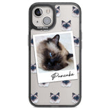 Personalised Burmese Cat Photo Custom Phone Case iPhone 13 / Black Impact Case,iPhone 12 Pro / Black Impact Case,iPhone 12 / Black Impact Case,iPhone 14 / Black Impact Case,iPhone 15 Plus / Black Impact Case,iPhone 15 / Black Impact Case Blanc Space