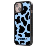 Personalised Blue and Black Cow Print Custom Phone Case iPhone 15 Pro Max / Black Impact Case,iPhone 15 Plus / Black Impact Case,iPhone 15 Pro / Black Impact Case,iPhone 15 / Black Impact Case,iPhone 15 Pro Max / Impact Case,iPhone 15 Plus / Impact Case,iPhone 15 Pro / Impact Case,iPhone 15 / Impact Case,iPhone 15 Pro Max / Magsafe Black Impact Case,iPhone 15 Plus / Magsafe Black Impact Case,iPhone 15 Pro / Magsafe Black Impact Case,iPhone 15 / Magsafe Black Impact Case,iPhone 14 Pro Max / Black Impact Case