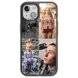 Personalised 4 Photo Grid Custom Phone Case iPhone 12 / Black Impact Case,iPhone 13 / Black Impact Case,iPhone 12 Pro / Black Impact Case,iPhone 14 / Black Impact Case,iPhone 15 Plus / Black Impact Case,iPhone 15 / Black Impact Case Blanc Space