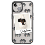 Personalised Dachshund, Black- Dog Photo Custom Phone Case iPhone 12 / Black Impact Case,iPhone 13 / Black Impact Case,iPhone 12 Pro / Black Impact Case,iPhone 14 / Black Impact Case,iPhone 15 Plus / Black Impact Case,iPhone 15 / Black Impact Case Blanc Space