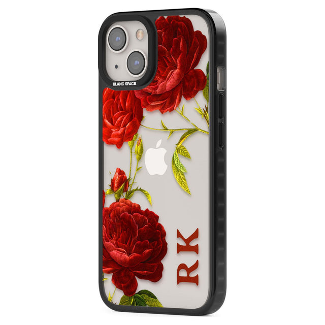 Personalised Clear Vintage Floral Red Roses Custom Phone Case iPhone 15 Pro Max / Black Impact Case,iPhone 15 Plus / Black Impact Case,iPhone 15 Pro / Black Impact Case,iPhone 15 / Black Impact Case,iPhone 15 Pro Max / Impact Case,iPhone 15 Plus / Impact Case,iPhone 15 Pro / Impact Case,iPhone 15 / Impact Case,iPhone 15 Pro Max / Magsafe Black Impact Case,iPhone 15 Plus / Magsafe Black Impact Case,iPhone 15 Pro / Magsafe Black Impact Case,iPhone 15 / Magsafe Black Impact Case,iPhone 14 Pro Max / Black Impac