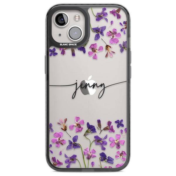 Personalised Purple Wildflowers