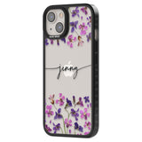 Personalised Purple Violets Custom Phone Case iPhone 15 Pro Max / Black Impact Case,iPhone 15 Plus / Black Impact Case,iPhone 15 Pro / Black Impact Case,iPhone 15 / Black Impact Case,iPhone 15 Pro Max / Impact Case,iPhone 15 Plus / Impact Case,iPhone 15 Pro / Impact Case,iPhone 15 / Impact Case,iPhone 15 Pro Max / Magsafe Black Impact Case,iPhone 15 Plus / Magsafe Black Impact Case,iPhone 15 Pro / Magsafe Black Impact Case,iPhone 15 / Magsafe Black Impact Case,iPhone 14 Pro Max / Black Impact Case,iPhone 14