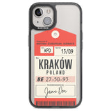 Personalised Vintage BEA Luggage Tag Custom Phone Case iPhone 12 / Black Impact Case,iPhone 13 / Black Impact Case,iPhone 12 Pro / Black Impact Case,iPhone 14 / Black Impact Case,iPhone 15 Plus / Black Impact Case,iPhone 15 / Black Impact Case Blanc Space