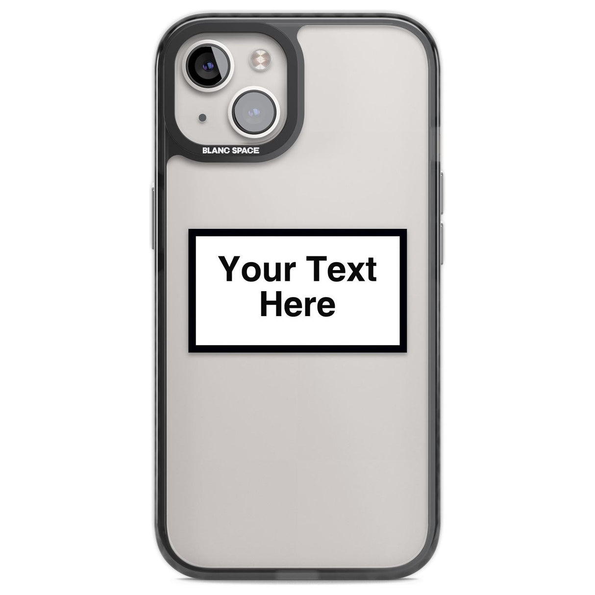 Personalised Create your own Warning Label Phone Case for iPhone 14