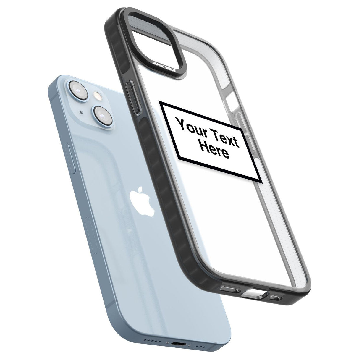 Personalised Create your own Warning Label Phone Case for iPhone 14