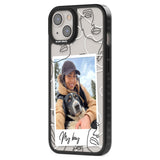 Personalised Snake Instant PhotoPhone Case for iPhone 14