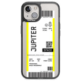 Personalised Jupiter Travel Ticket Custom Phone Case iPhone 12 / Black Impact Case,iPhone 13 / Black Impact Case,iPhone 12 Pro / Black Impact Case,iPhone 14 / Black Impact Case,iPhone 15 Plus / Black Impact Case,iPhone 15 / Black Impact Case Blanc Space