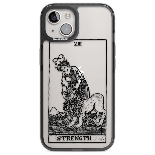 Personalised Strength Tarot Card (Clear)