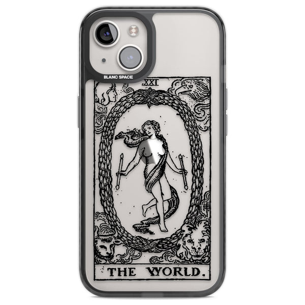 Personalised The World Tarot Card (Clear)
