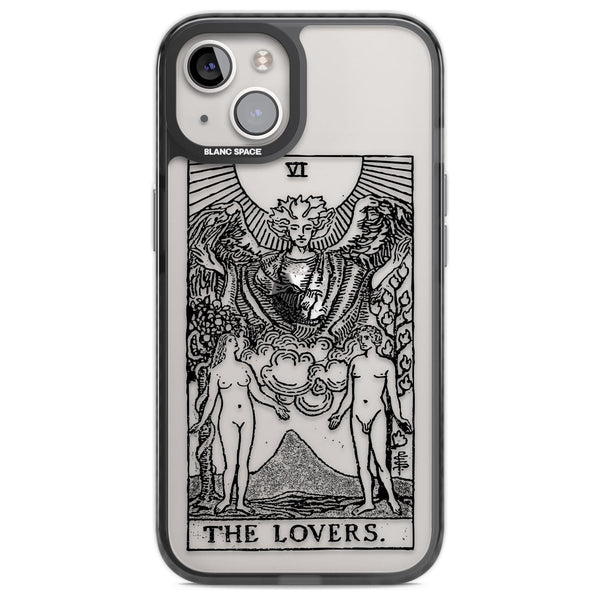 Personalised The Lovers Tarot Card (Clear)