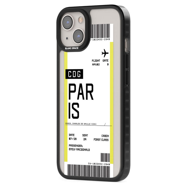 Personalised Paris Boarding Pass Custom Phone Case iPhone 15 Pro Max / Black Impact Case,iPhone 15 Plus / Black Impact Case,iPhone 15 Pro / Black Impact Case,iPhone 15 / Black Impact Case,iPhone 15 Pro Max / Impact Case,iPhone 15 Plus / Impact Case,iPhone 15 Pro / Impact Case,iPhone 15 / Impact Case,iPhone 15 Pro Max / Magsafe Black Impact Case,iPhone 15 Plus / Magsafe Black Impact Case,iPhone 15 Pro / Magsafe Black Impact Case,iPhone 15 / Magsafe Black Impact Case,iPhone 14 Pro Max / Black Impact Case,iPho