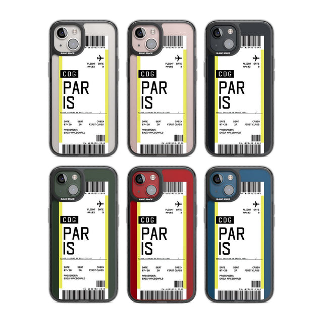 Personalised Paris Boarding Pass Custom Phone Case iPhone 15 Pro Max / Black Impact Case,iPhone 15 Plus / Black Impact Case,iPhone 15 Pro / Black Impact Case,iPhone 15 / Black Impact Case,iPhone 15 Pro Max / Impact Case,iPhone 15 Plus / Impact Case,iPhone 15 Pro / Impact Case,iPhone 15 / Impact Case,iPhone 15 Pro Max / Magsafe Black Impact Case,iPhone 15 Plus / Magsafe Black Impact Case,iPhone 15 Pro / Magsafe Black Impact Case,iPhone 15 / Magsafe Black Impact Case,iPhone 14 Pro Max / Black Impact Case,iPho