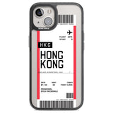 Personalised Hong Kong Boarding Pass Custom Phone Case iPhone 12 / Black Impact Case,iPhone 13 / Black Impact Case,iPhone 12 Pro / Black Impact Case,iPhone 14 / Black Impact Case,iPhone 15 Plus / Black Impact Case,iPhone 15 / Black Impact Case Blanc Space