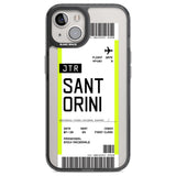 Personalised Santorini Boarding Pass Custom Phone Case iPhone 12 / Black Impact Case,iPhone 13 / Black Impact Case,iPhone 12 Pro / Black Impact Case,iPhone 14 / Black Impact Case,iPhone 15 Plus / Black Impact Case,iPhone 15 / Black Impact Case Blanc Space