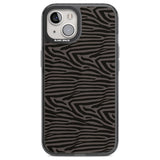 Dark Animal Print Pattern Zebra Phone Case iPhone 12 / Black Impact Case,iPhone 13 / Black Impact Case,iPhone 12 Pro / Black Impact Case,iPhone 14 / Black Impact Case,iPhone 15 Plus / Black Impact Case,iPhone 15 / Black Impact Case Blanc Space