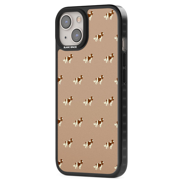 Cavalier King Charles Spaniel Pattern Phone Case iPhone 15 Pro Max / Black Impact Case,iPhone 15 Plus / Black Impact Case,iPhone 15 Pro / Black Impact Case,iPhone 15 / Black Impact Case,iPhone 15 Pro Max / Impact Case,iPhone 15 Plus / Impact Case,iPhone 15 Pro / Impact Case,iPhone 15 / Impact Case,iPhone 15 Pro Max / Magsafe Black Impact Case,iPhone 15 Plus / Magsafe Black Impact Case,iPhone 15 Pro / Magsafe Black Impact Case,iPhone 15 / Magsafe Black Impact Case,iPhone 14 Pro Max / Black Impact Case,iPhone