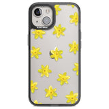 Daffodils Transparent Pattern Phone Case iPhone 12 / Black Impact Case,iPhone 13 / Black Impact Case,iPhone 12 Pro / Black Impact Case,iPhone 14 / Black Impact Case,iPhone 15 Plus / Black Impact Case,iPhone 15 / Black Impact Case Blanc Space