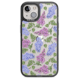 Purple Blossoms Transparent Floral