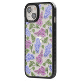 Purple Blossoms Transparent Floral