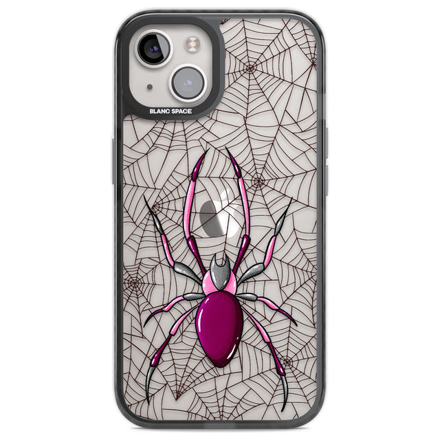 Arachnophobia Phone Case iPhone 13 / Black Impact Case,iPhone 12 Pro / Black Impact Case,iPhone 12 / Black Impact Case,iPhone 14 / Black Impact Case,iPhone 15 Plus / Black Impact Case,iPhone 15 / Black Impact Case Blanc Space