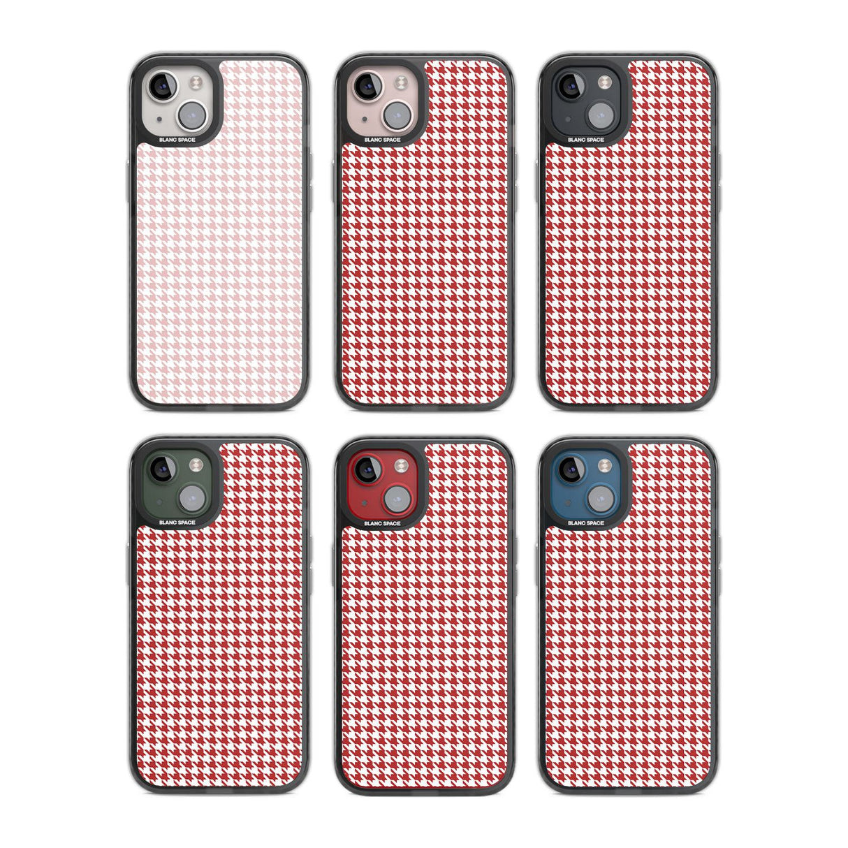 Pink Houndstooth Pattern