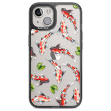 Koi Fish Japanese Watercolour Phone Case iPhone 12 / Black Impact Case,iPhone 13 / Black Impact Case,iPhone 12 Pro / Black Impact Case,iPhone 14 / Black Impact Case,iPhone 15 Plus / Black Impact Case,iPhone 15 / Black Impact Case Blanc Space