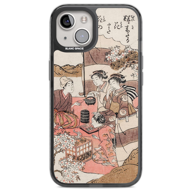 Japanese Afternoon Tea Phone Case iPhone 12 / Black Impact Case,iPhone 13 / Black Impact Case,iPhone 12 Pro / Black Impact Case,iPhone 14 / Black Impact Case,iPhone 15 Plus / Black Impact Case,iPhone 15 / Black Impact Case Blanc Space